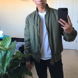 Pacsun Bullhead Khaki Bomber jacket
